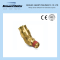 Copper Quick NPT Pipe Coupler Pneumatic Brass Union DOT Push-in Fittings